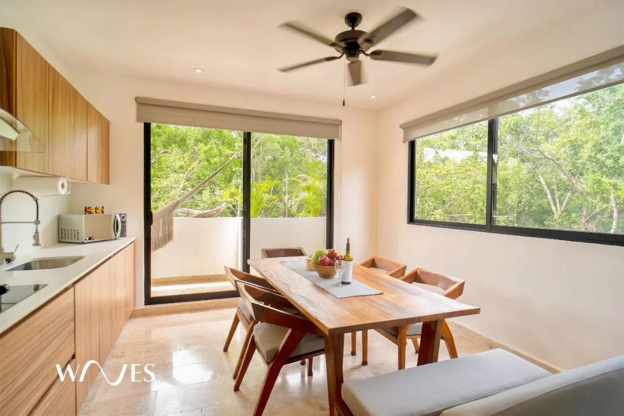 Apartmán 2Rec. | Ubicacion Premium | Luminoso | Amenidades Lx Tulum Mexiko