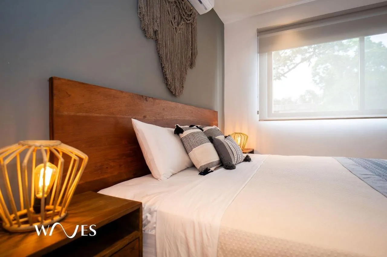 Apartmán 2Rec. | Ubicacion Premium | Luminoso | Amenidades Lx Tulum